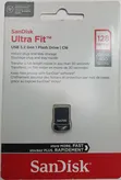 128GB SanDisk Ultra Fit USB 3.2 Gen 1 Flash Drive - 1