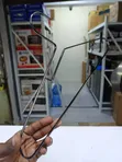 10pcs Heavy Duty Metallic Clothes Hangers - 2
