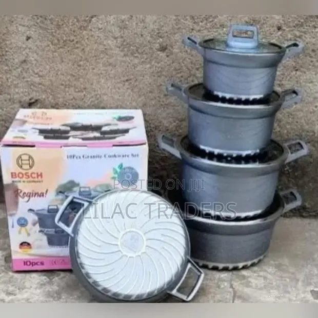 Bosch 10-Piece Cookware Set - Made in Germany - 1