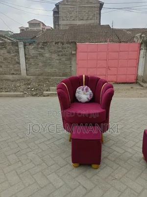 Pedicure Single Flower Seat with Matching Stool