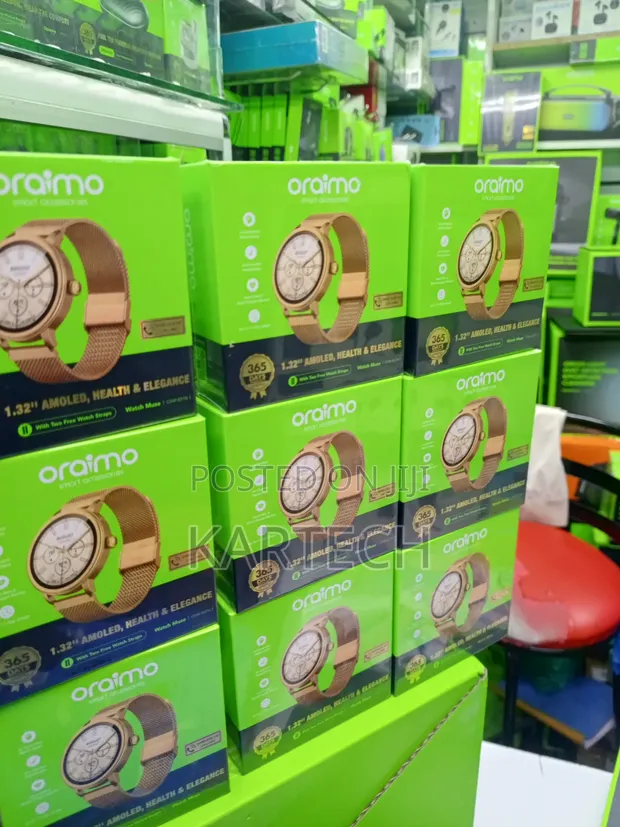 Oraimo Watch Muse OSW-831N - 1.32" AMOLED Smartwatch - 1