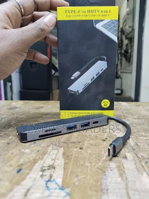 Type-C to HDTV 6-in-1 Adapter