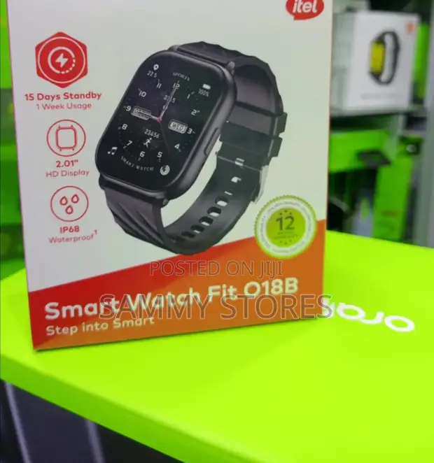 Itel Fit O20 Smartwatch with Heart Rate & SpO2 - 1