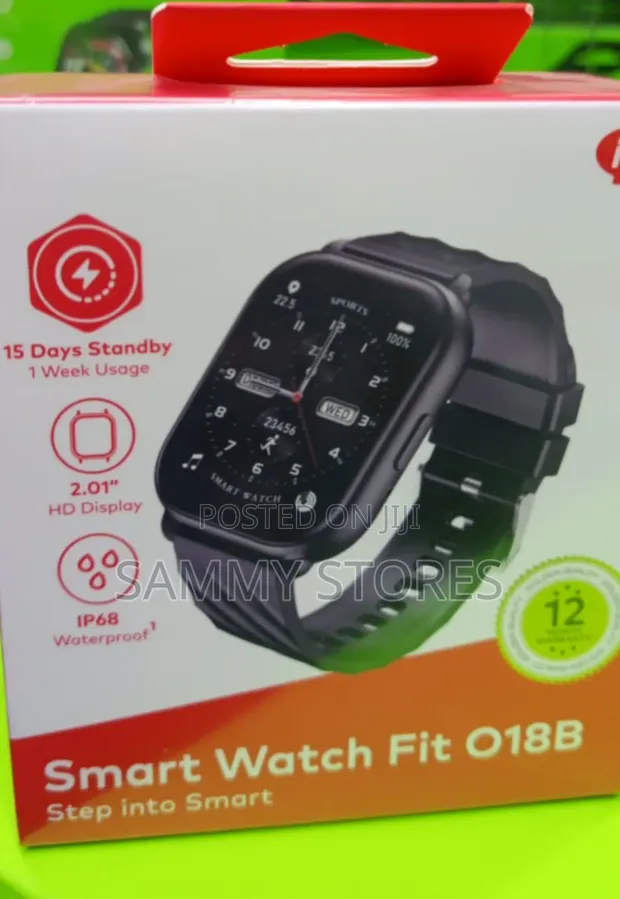 Itel O20 Smartwatch IP68 Waterproof Fitness Watch - 1