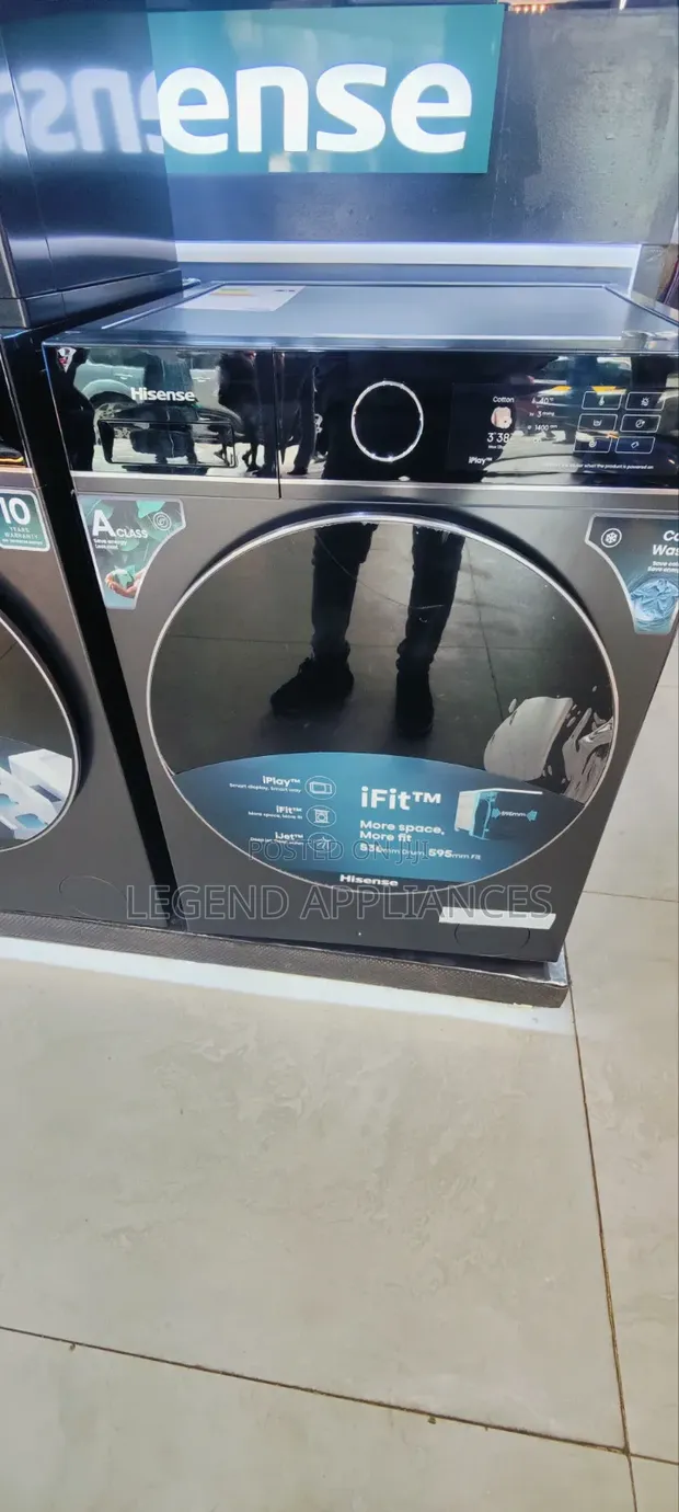 Hisense 12KG Washer Dryer Mbele ya Mzigo - 1