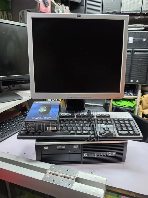 HP 8200 Pro Desktop Computer - Intel Core i7, 4GB RAM, 500GB HDD - 1