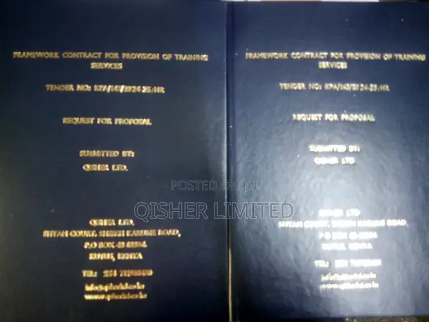 Thesis Branding & Book Binding Services - 1