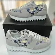 Louis Vuitton "Beige" Leather Sneakers - 1