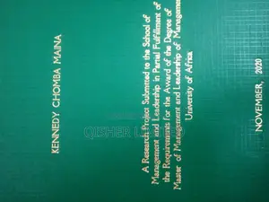 Thesis Binding and Embossing Services