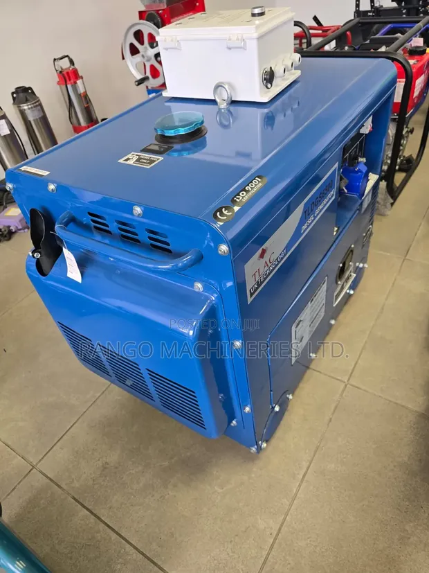 Brand New Silent Diesel Generator 6500W - 1