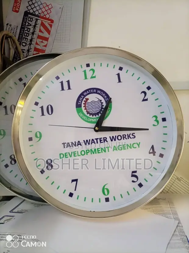 Custom Wall Clock Printing Service - 1