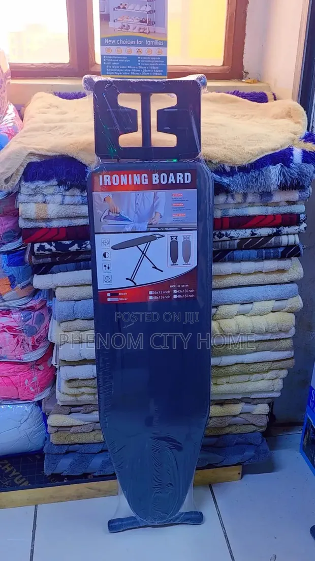 New Look Ironing Board Nyeusi na Grey Ukubwa Kamili - 1