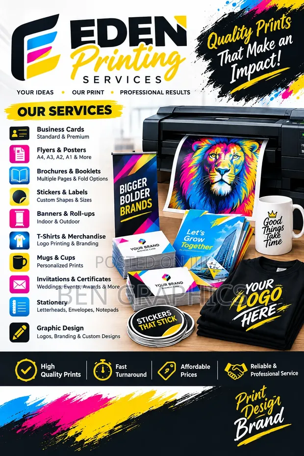 Eden Printing Services - 1