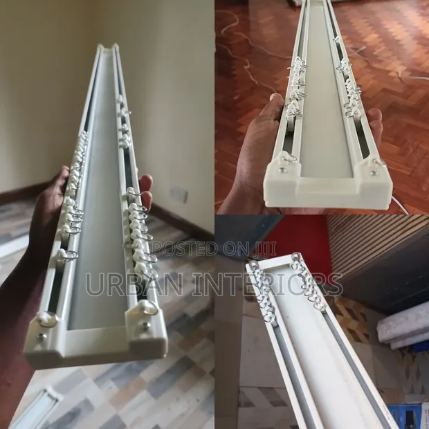 Modern Double Curtain Rails - Affordable - 1