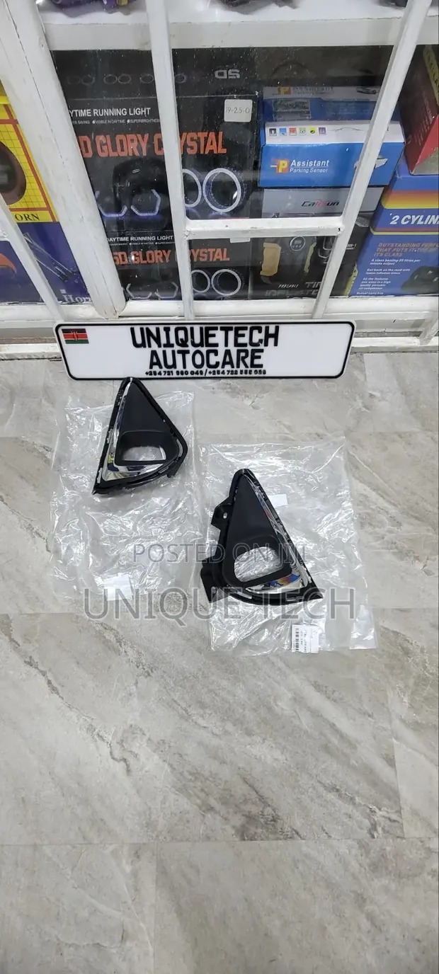 2018 Toyota Axio Fielder Front Fog Light Covers - 1