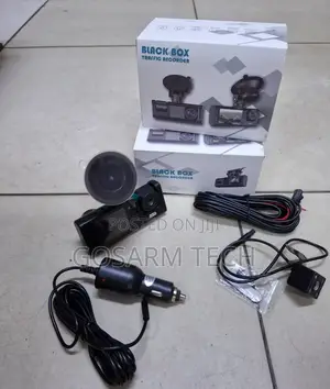 3-Camera HD 1080P Dashcam with Night Vision