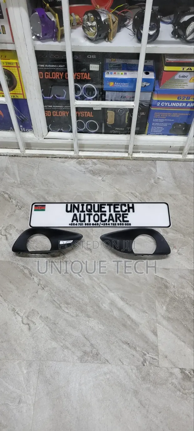 Toyota Belta Fog Light Covers (Brand New) - 1
