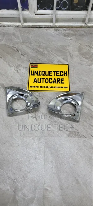 Toyota Axio/Fielder 2012 Chrome Fog Light Covers
