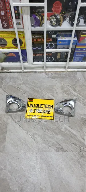 Toyota Fielder/Axio 2012 Chrome Fog Lamp Covers