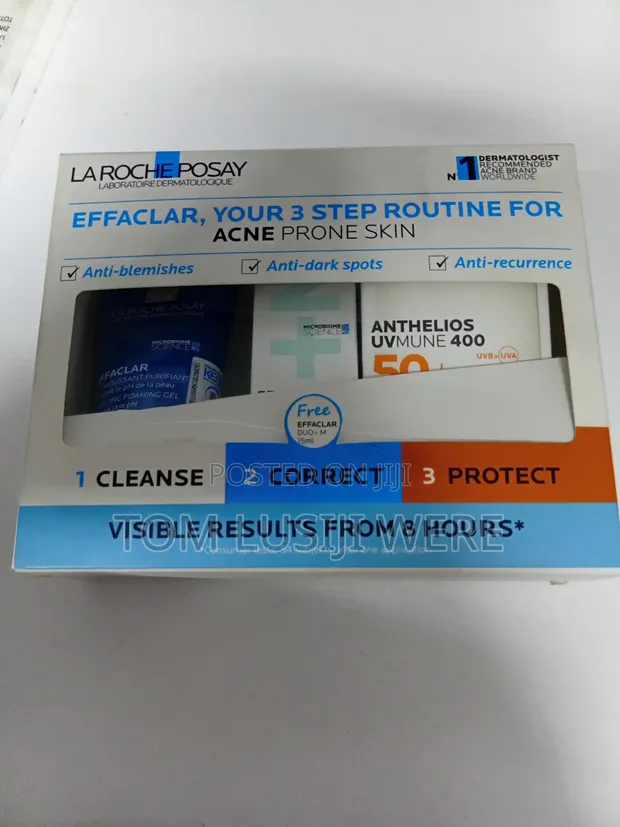 La Roche-Posay 3-Step Acne Prone Skin Kit - 1