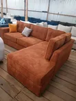 Brand New 5 Seater Brown Corner Sofa - 1