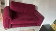 2-Seater Maroon Sofa - 1