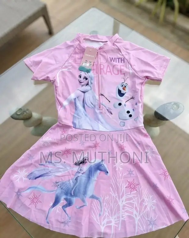 Frozen Winter Magic Short-Sleeve Swimwear - 1