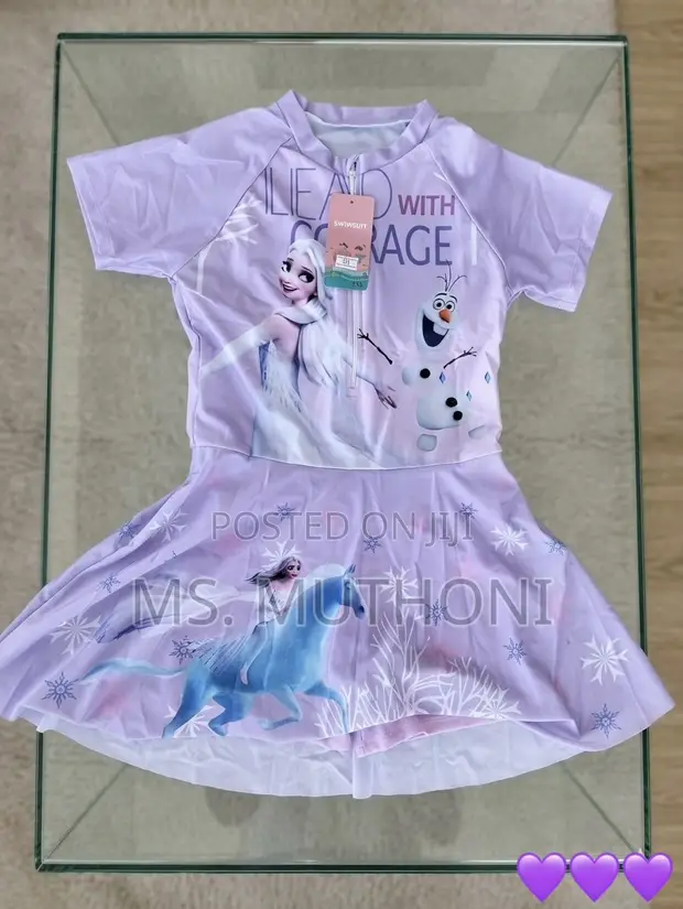 Disney Frozen Elsa & Nokk Water Spirit Swim Dress - 1