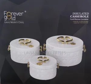 Forever Gold Insulated Hotpots Set