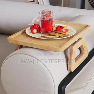 Foldable Wooden Couch Tray