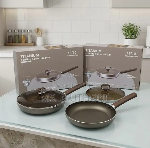 Titanium Non-Stick Grill Pan 26cm / 28cm - 1