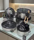 15-Piece Premium UCC LIFE Tri-Ply Stainless Steel Pot Set - 2