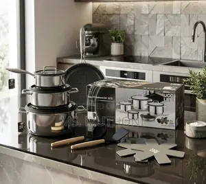 UCC LIFE 13-Piece Non-Stick Honeycomb Cookware Set