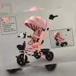 Multi-Function Children's Tricycle Stroller - 2