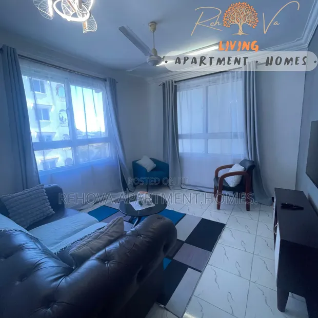 Furnished 1-Bedroom Apartment in Amazon, Bamburi for Rent - 1