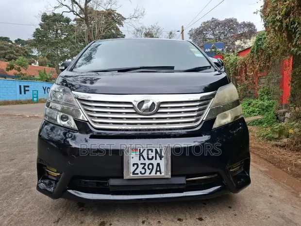 Toyota Vellfire 2010 Black - 1
