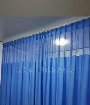 Quality Hospital Curtains - Mesh Top, Washable