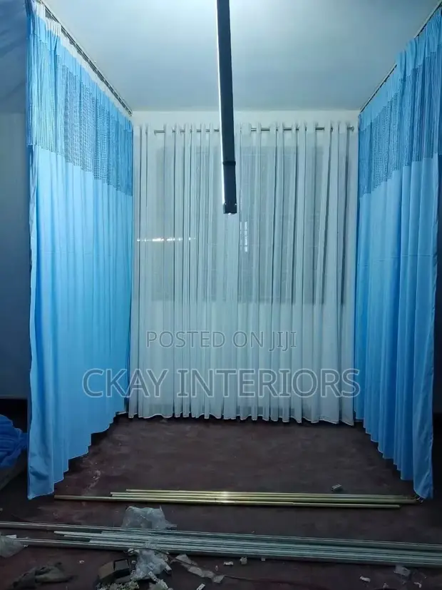 Hospital Cubicle Curtains - Breathable & Washable - 1