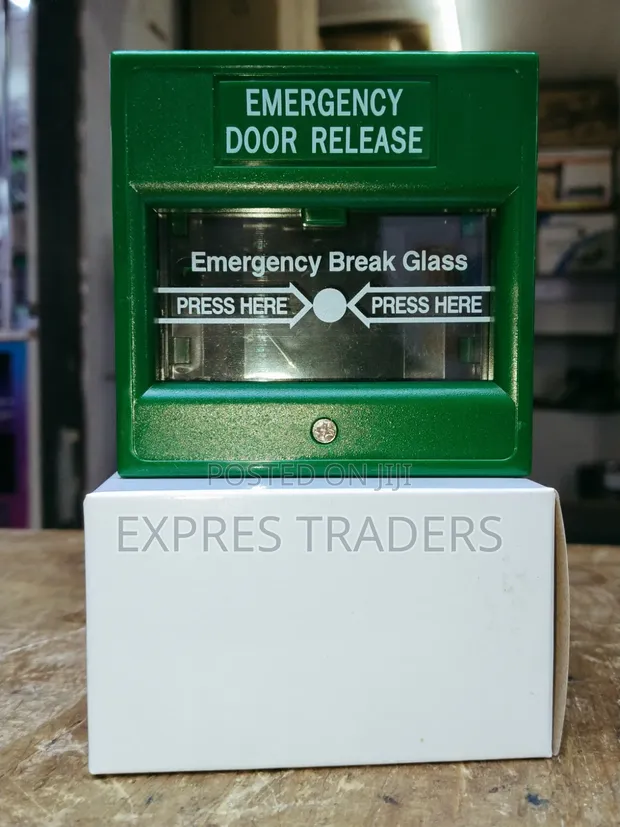 Emergency Break Glass Door Release - 1
