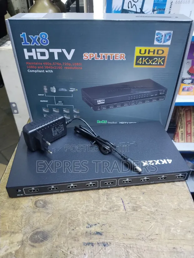 HDTV Splitter 1x8 - 1