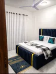 White Bedroom Sheer Curtains Net - 1
