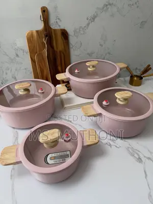 Petal Pink Eco-Shield Ceramic Casserole Set (8pc)