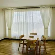 Wall to Wall Living Room Sheer Curtains Net - 1