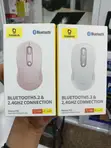 Baseus F02 Ergonomic Dual-Mode Wireless Mouse (Pink/White) - 3