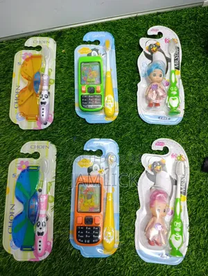 Kids Toothbrush + Toy Gift Set