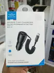 Brave 110W Dual USB-C Car Charger with Type-C Cable - Black - 1