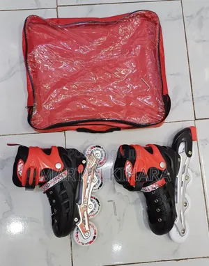 Adjustable Rubber Wheels Inline Roller Skates
