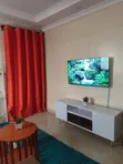 Orange Living Room Curtains With Rings - 2