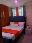 Orange Panel Curtains for Bedroom Privacy - 1