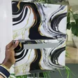 Black Gold Marble Customized Laptop Skin - 2